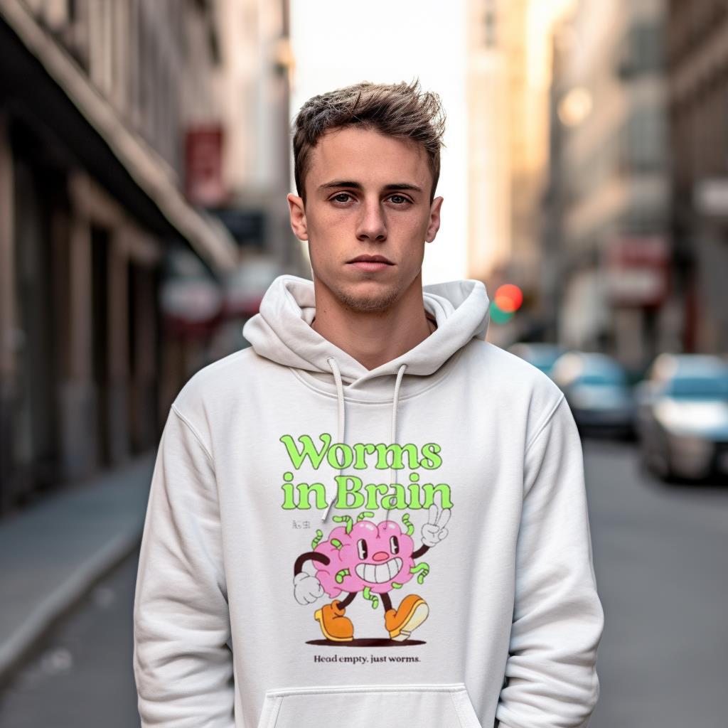 Pandershirts Worms In Brain Shirt Pandershirts Worms In Brain Shirt