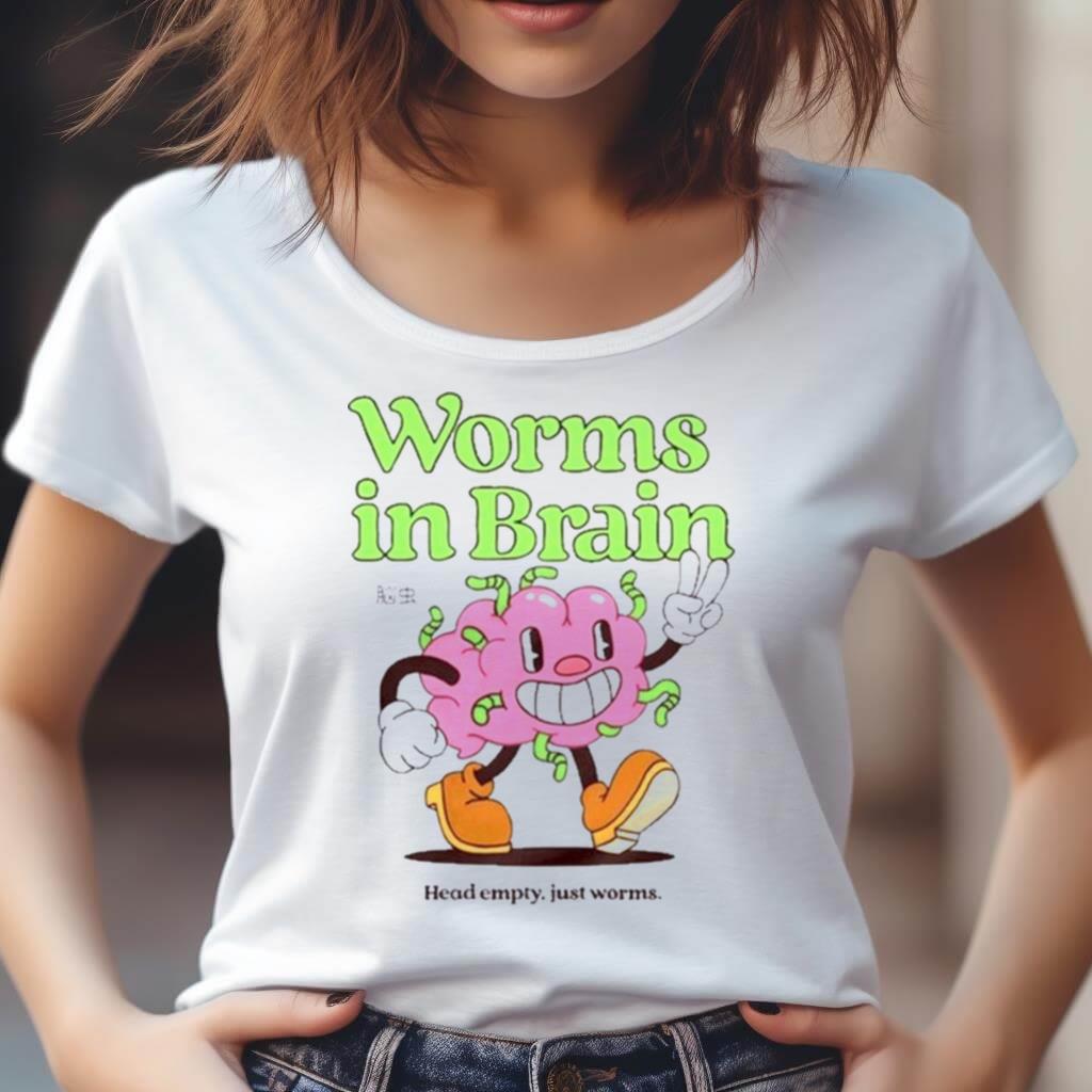 Pandershirts Worms In Brain Shirt Pandershirts Worms In Brain Shirt