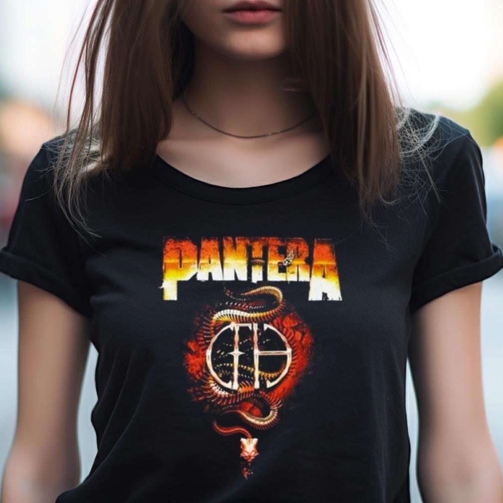Pantera Snake Skeleton T Shirt Pantera Snake Skeleton T Shirt