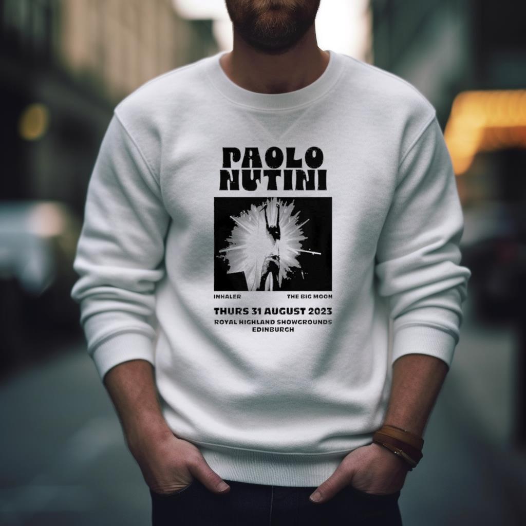 Paolo Nutini August 31, 2023 Royal Highland Showgrounds Edinburgh Shirt