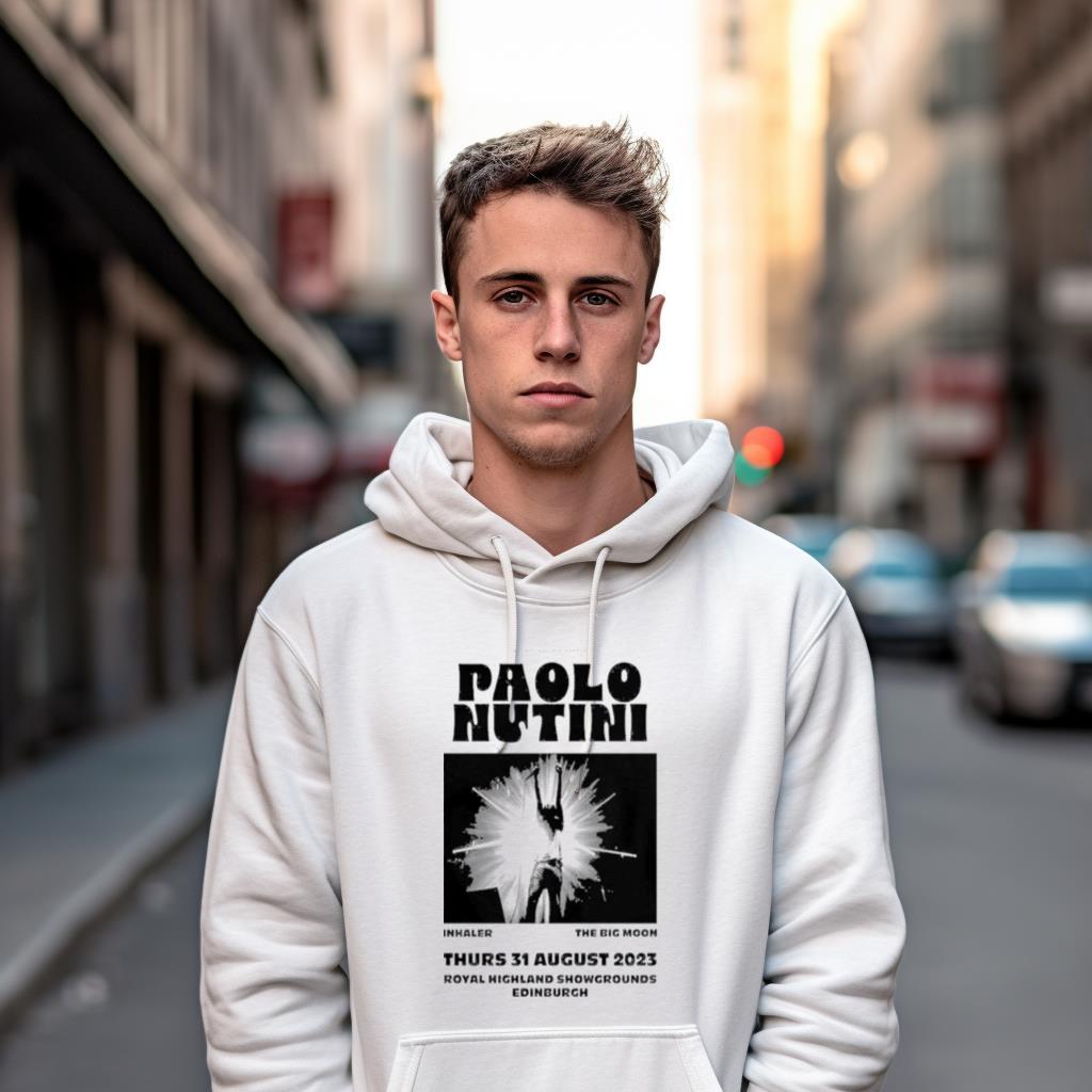 Paolo Nutini August 31, 2023 Royal Highland Showgrounds Edinburgh Shirt Paolo Nutini August 31, 2023 Royal Highland Showgrounds Edinburgh Shirt