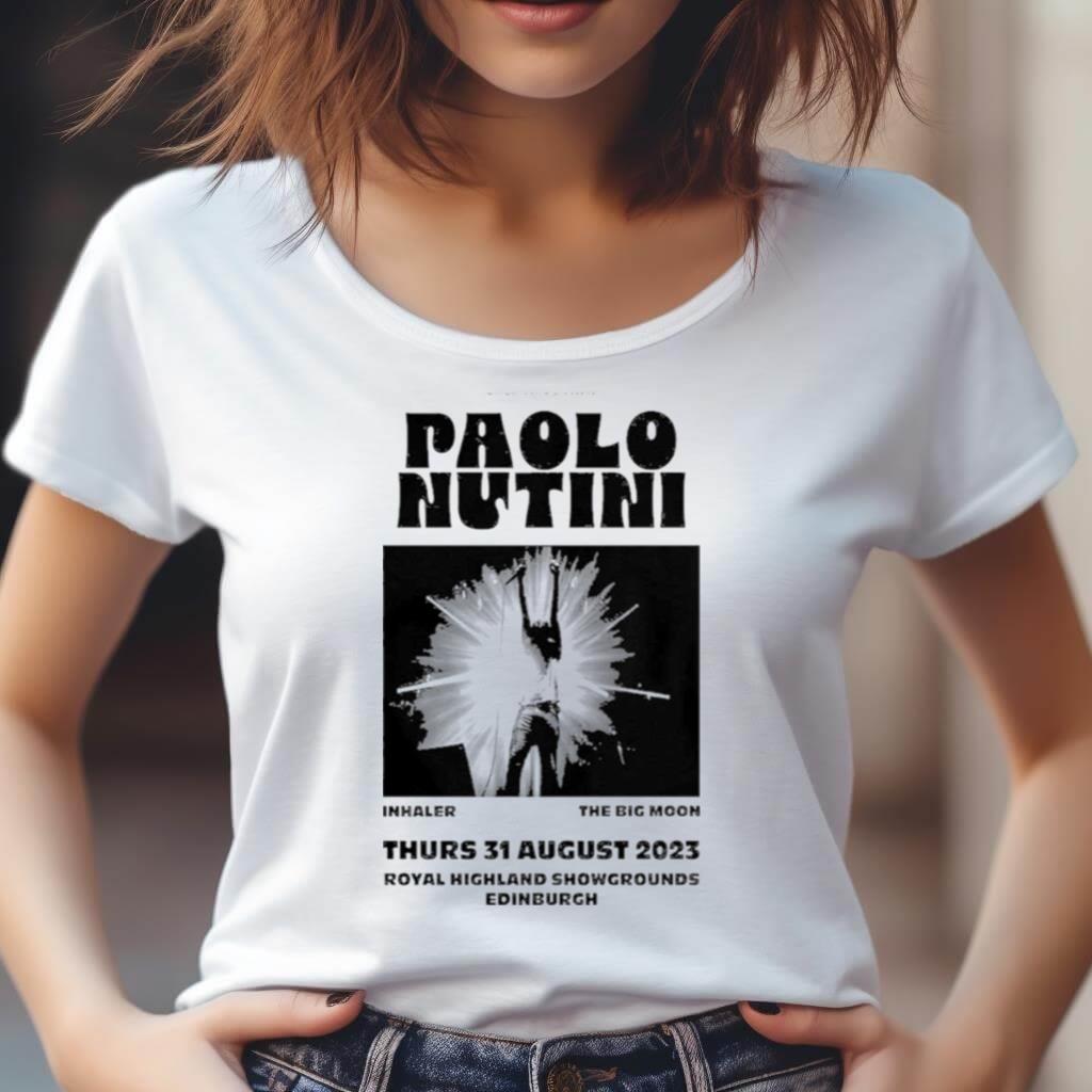 Paolo Nutini August 31, 2023 Royal Highland Showgrounds Edinburgh Shirt Paolo Nutini August 31, 2023 Royal Highland Showgrounds Edinburgh Shirt