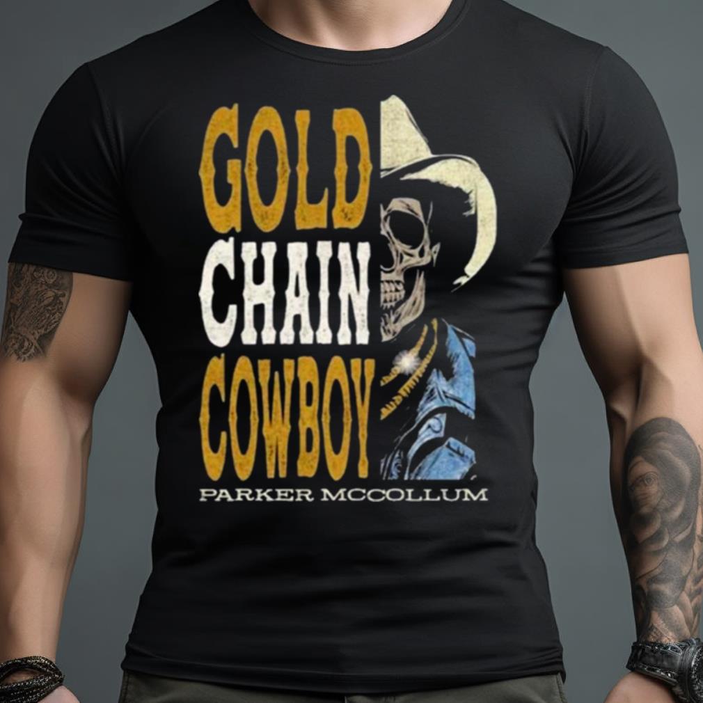 Parker Mccollum Gold Chain Cowboy 2023 Shirt