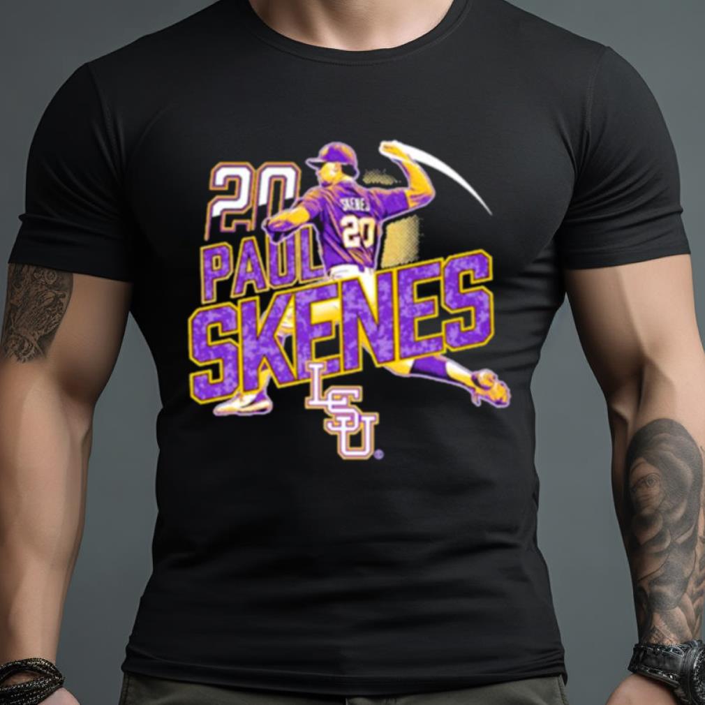 Paul Skenes 20 Lsu Tigers Shirt