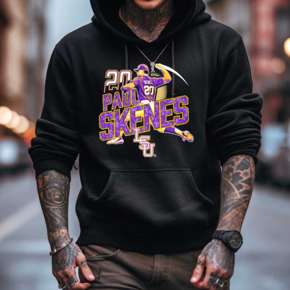 Paul Skenes 20 Lsu Tigers Shirt Paul Skenes 20 Lsu Tigers Shirt