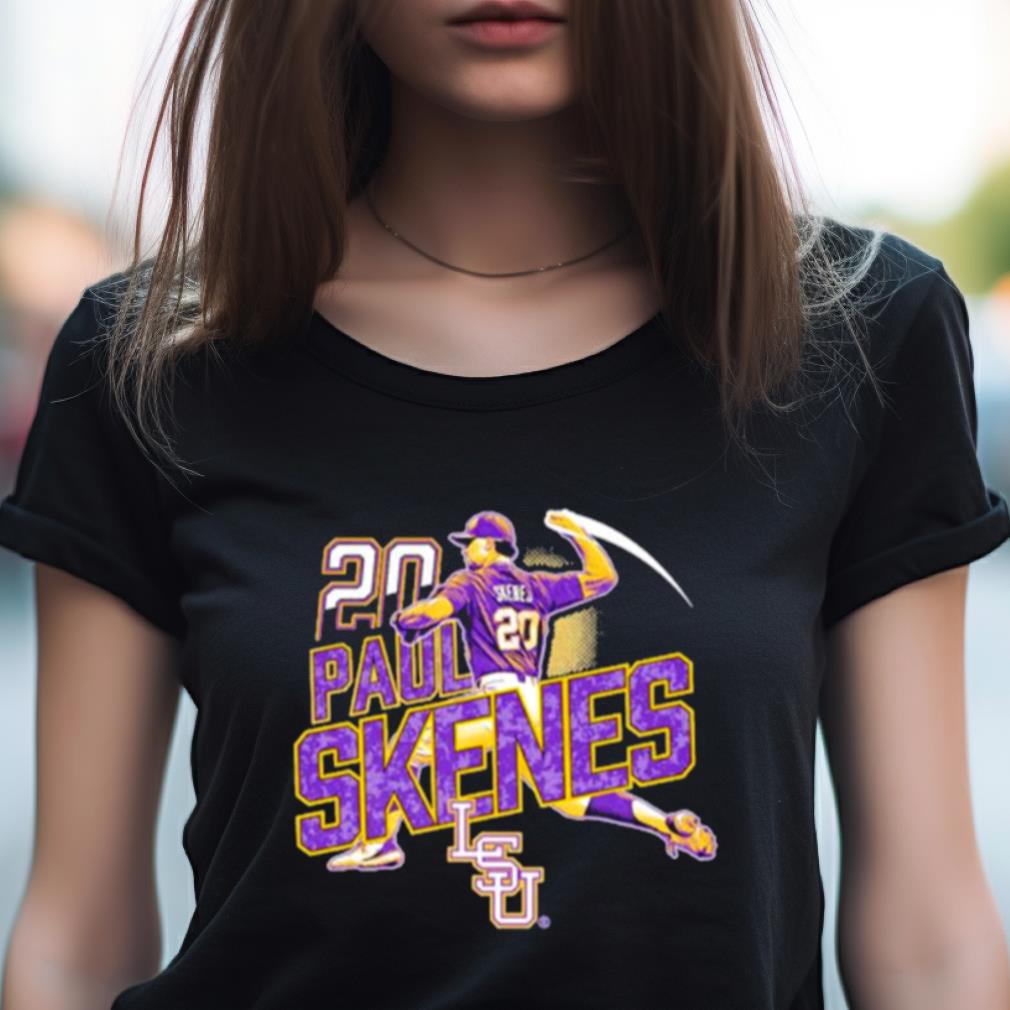 Paul Skenes 20 Lsu Tigers Shirt Paul Skenes 20 Lsu Tigers Shirt