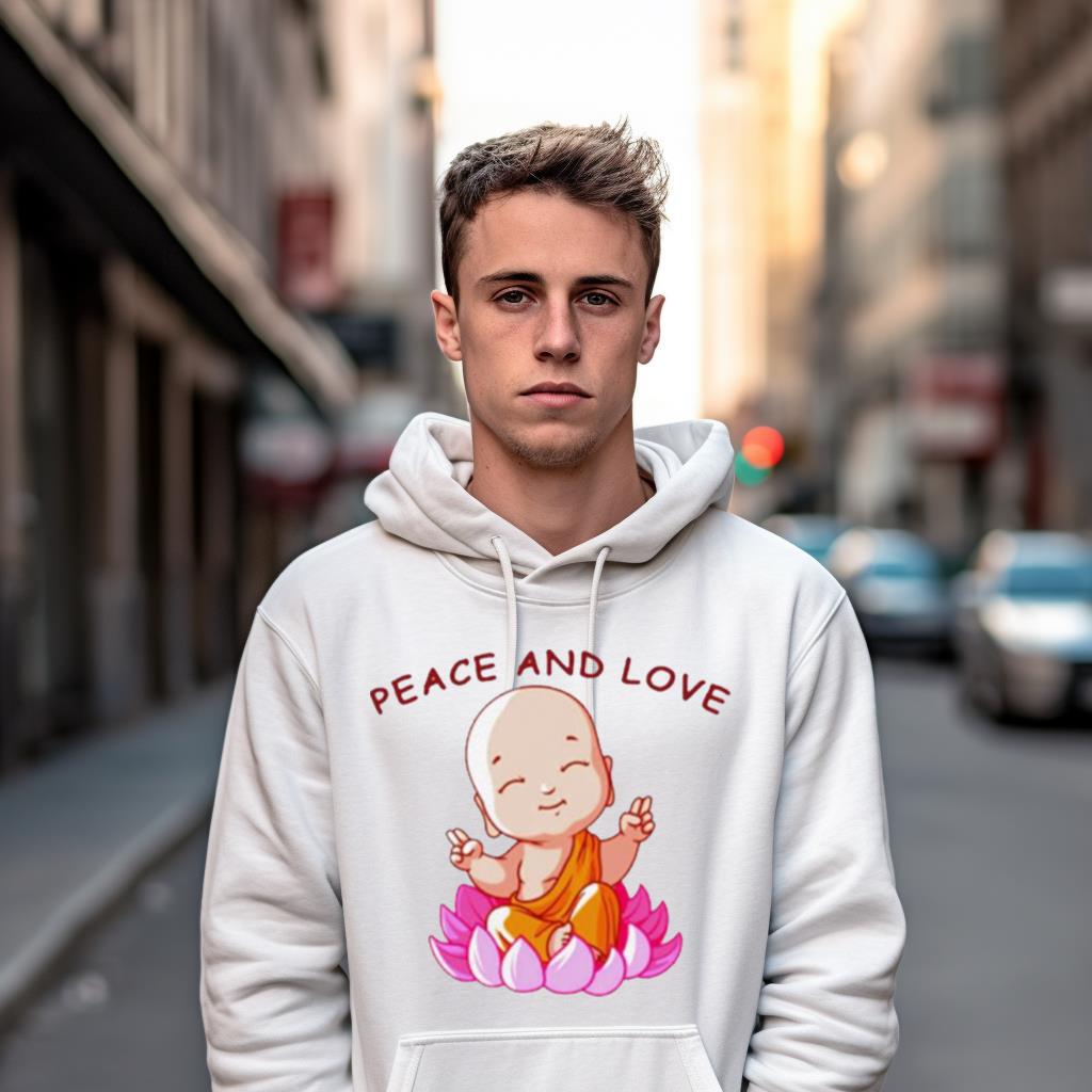 Peace And Love Buddha Shirt Peace And Love Buddha Shirt