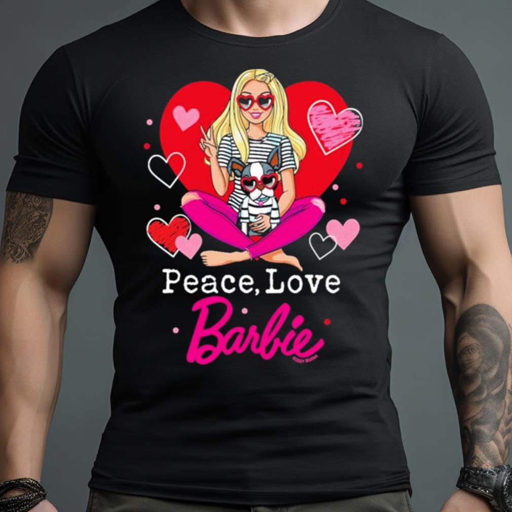 Peace Love Barbie Shirt - Hersmiles