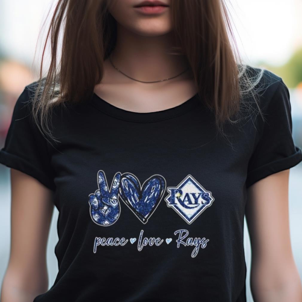 Peace Love Tampa Bay Rays Diamond 2023 Shirt