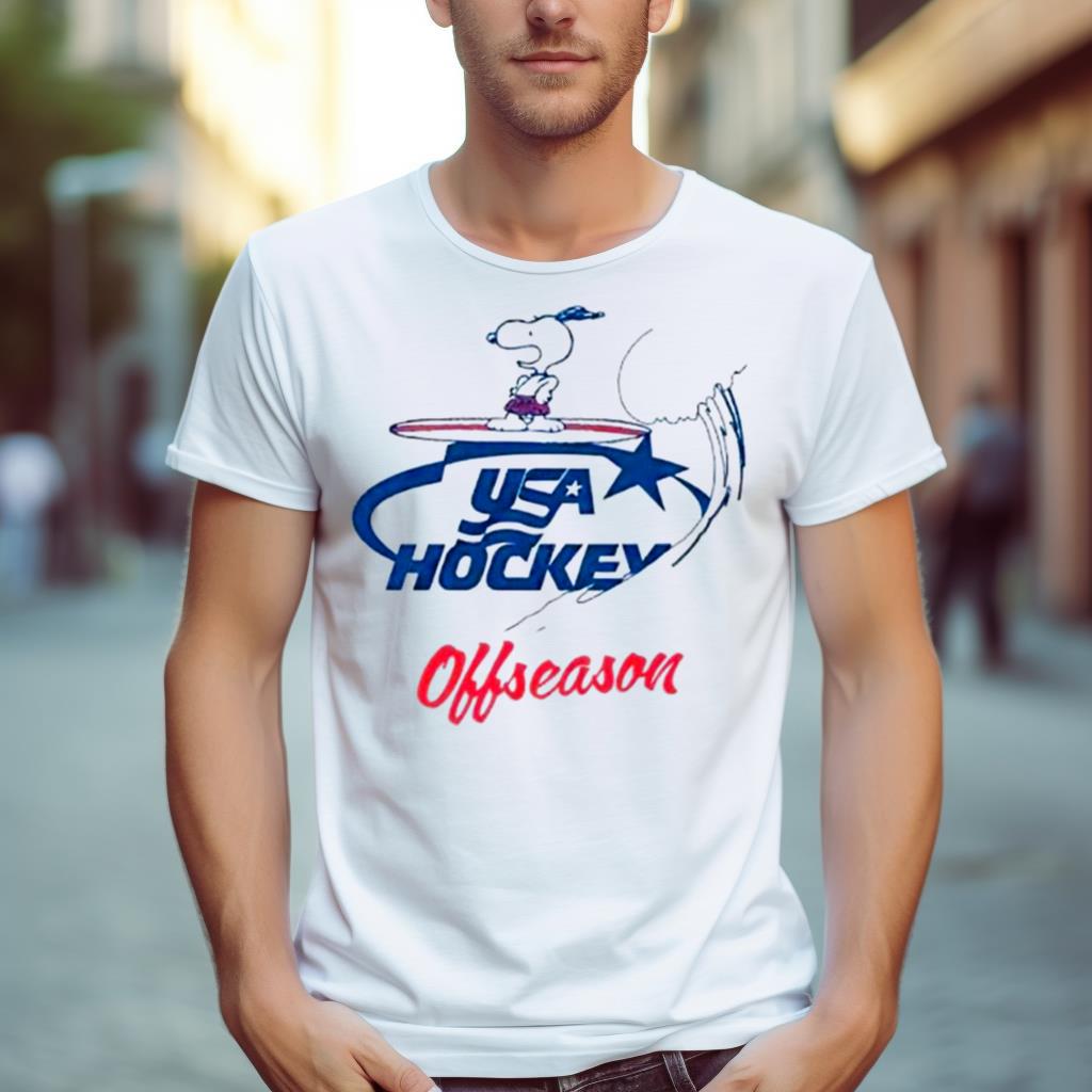 Peanuts Usa Hockey Offseason Surf 2023 Shirt