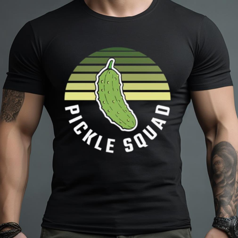 Pickle Squad Funny Vegan Shirt