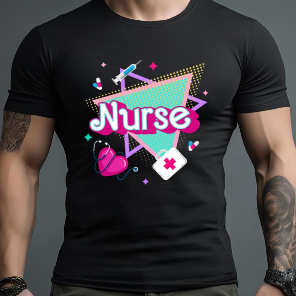 Pink 90S Nurse Shirt