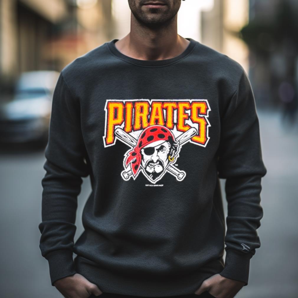 Pittsburgh Pirates Youth Distressed Logo T Shirt - Hersmiles