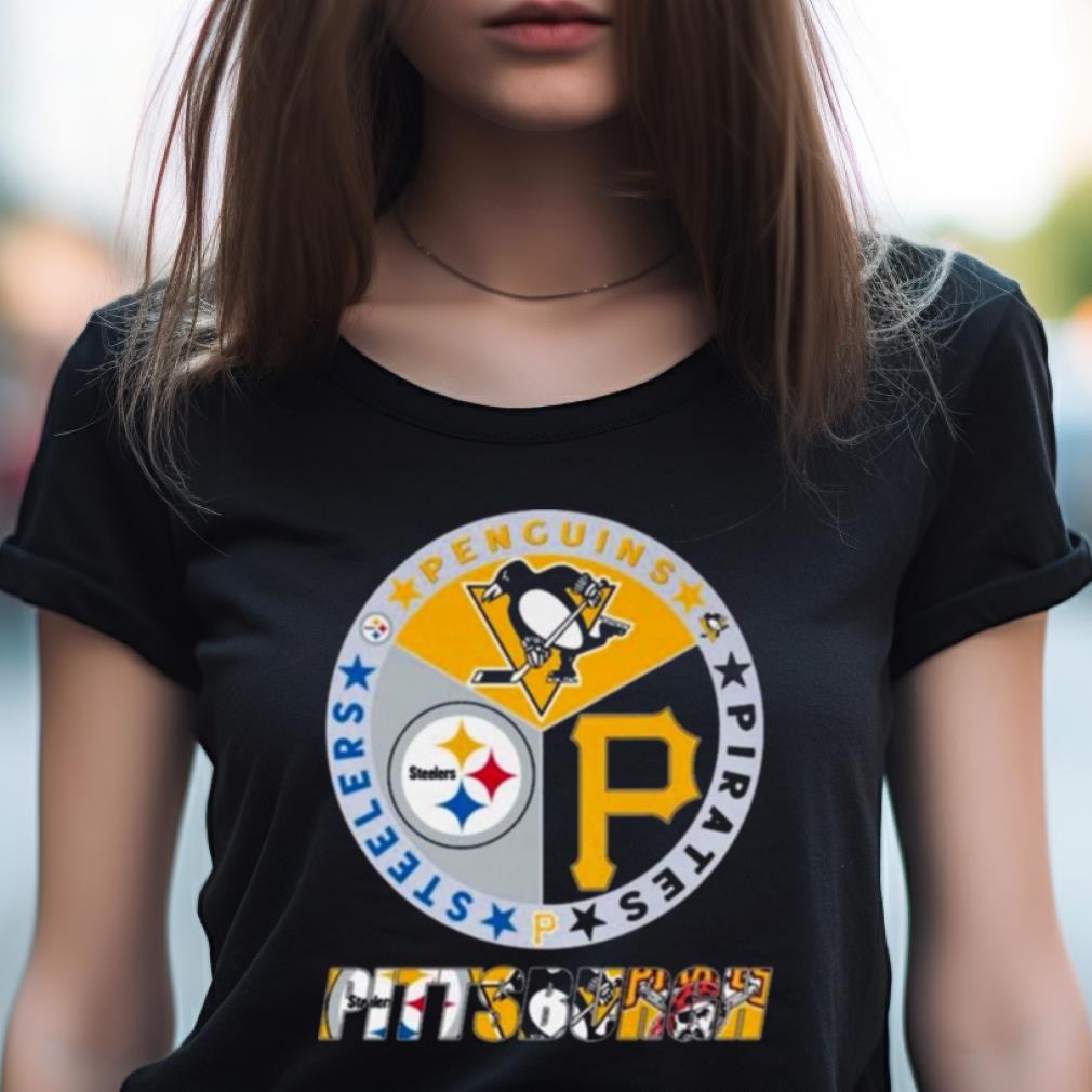 Official pittsburgh city of champions Steelers penguins pirates shirt,  hoodie, sweatshirt for men and women