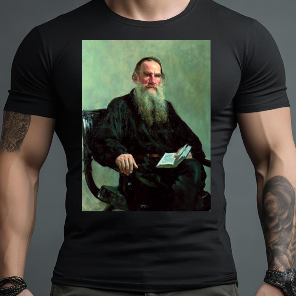 Portrait Of Leo Tolstoy By Ilya Repin Shirt