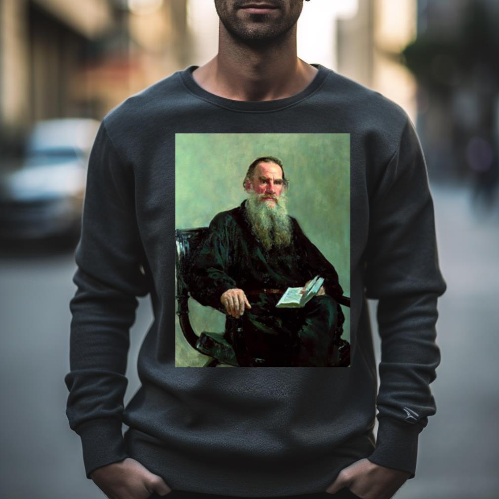 Portrait Of Leo Tolstoy By Ilya Repin Shirt