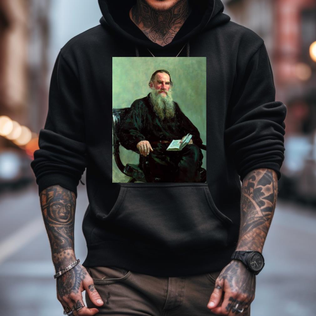 Portrait Of Leo Tolstoy By Ilya Repin Shirt Portrait Of Leo Tolstoy By Ilya Repin Shirt