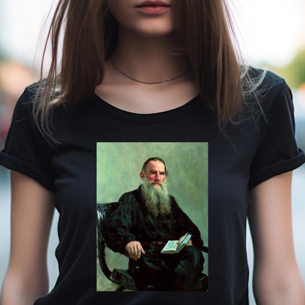 Portrait Of Leo Tolstoy By Ilya Repin Shirt Portrait Of Leo Tolstoy By Ilya Repin Shirt