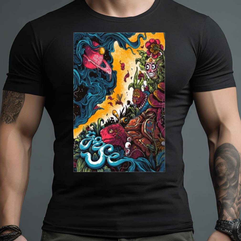 Poster Goose Tour Asbury Park Nj 2023 Shirt