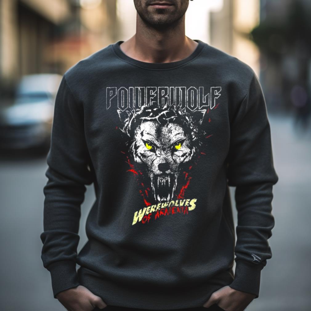 Powerwolf Merch Werewolves Shirt Powerwolf Merch Werewolves Shirt