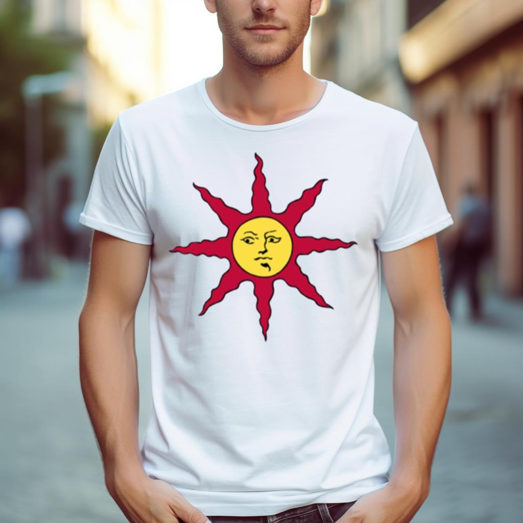 Praise The Sun Icon From Dark Souls Shirt