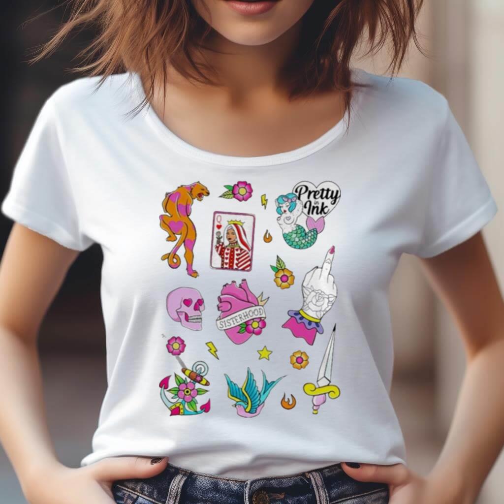 Pretty In Ink Collab Shirt Pretty In Ink Collab Shirt