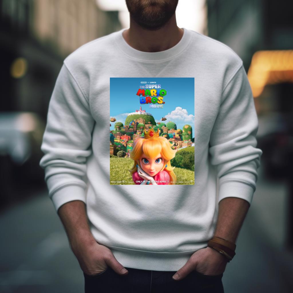 Princess Peach Super Mario Bros Movie 2023 T Shirt