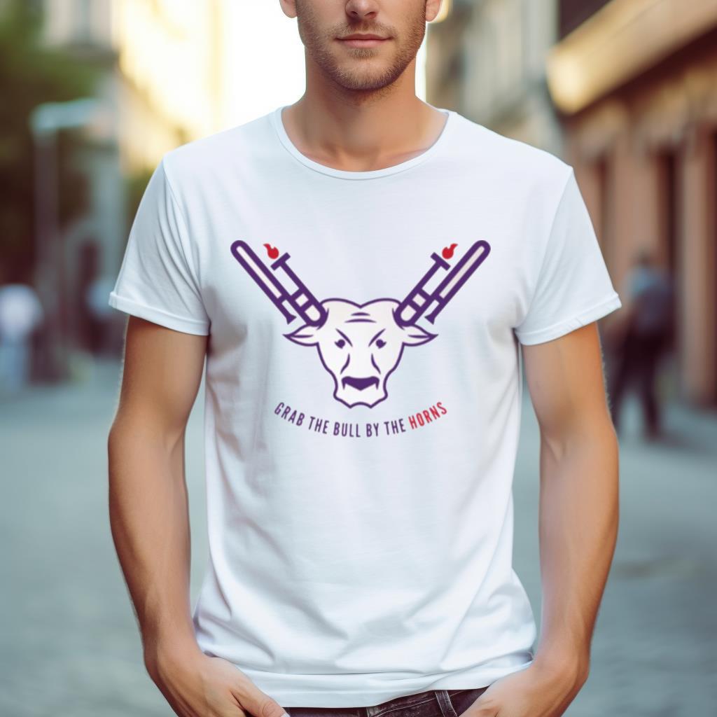 Purple Grab The Bull By The Horns Shirt