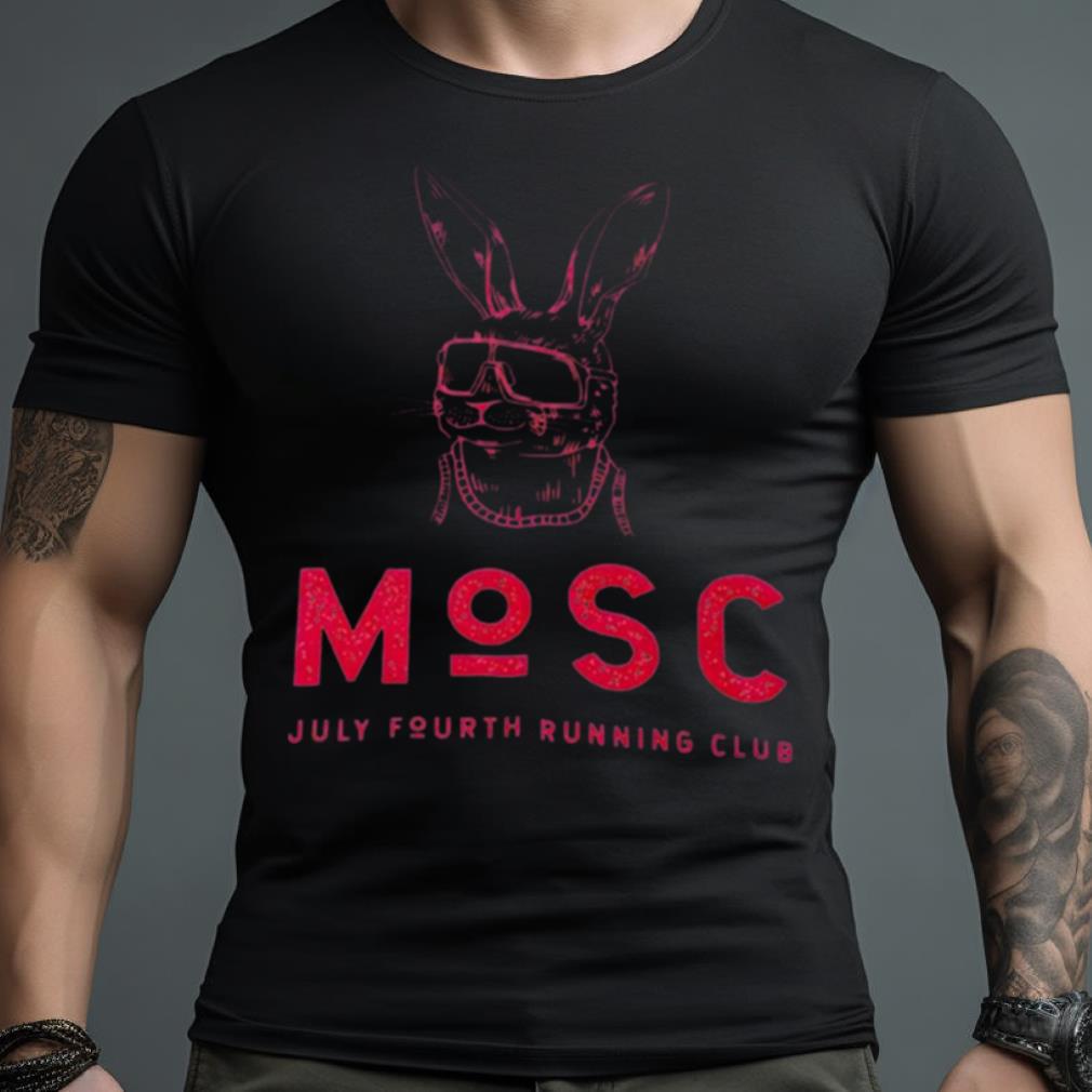 Rabbit Mosc July Fourth Running Club Shirt