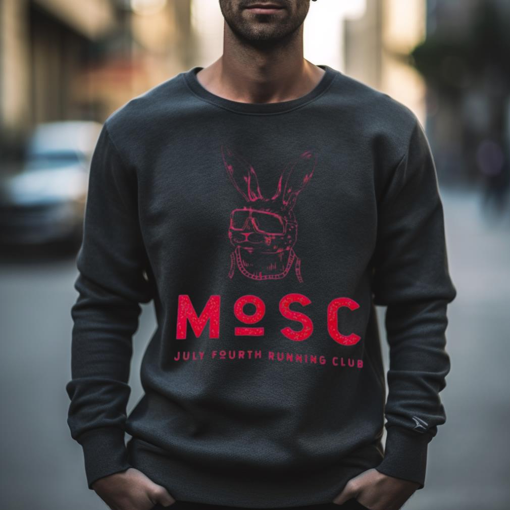 Rabbit Mosc July Fourth Running Club Shirt