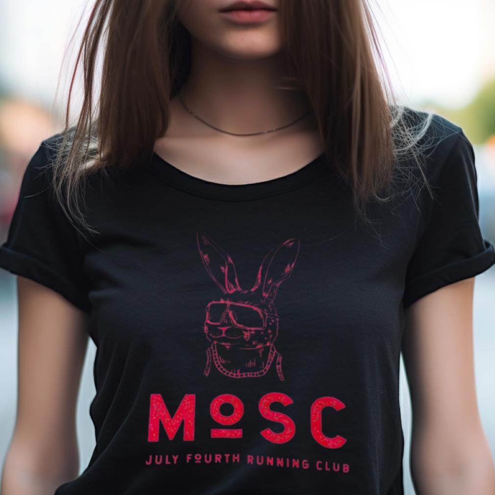 Rabbit Mosc July Fourth Running Club Shirt Rabbit Mosc July Fourth Running Club Shirt