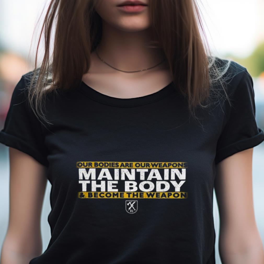 Rangerup Memento Mori Maintain The Body Shirt Rangerup Memento Mori Maintain The Body Shirt