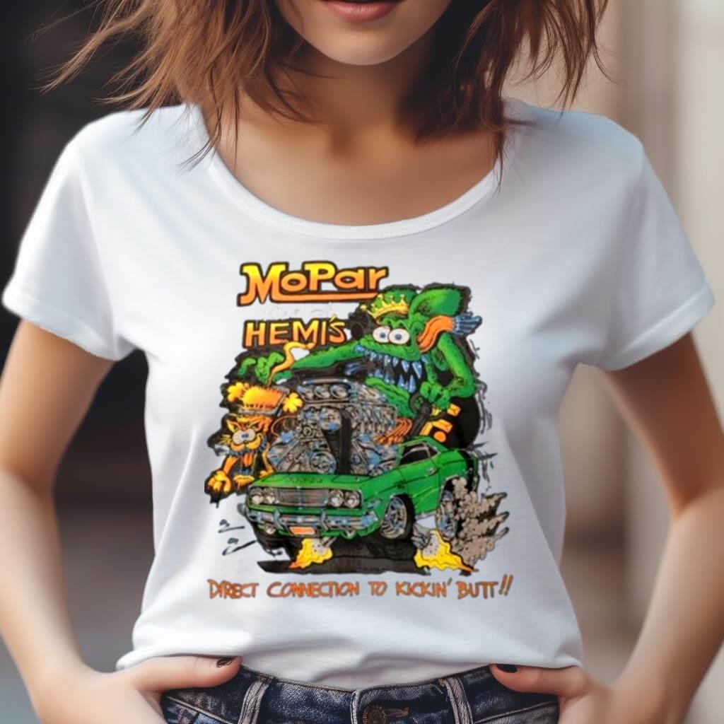 Rat Fink Mopar Hemi'S Direct Connection To Kickin' Butt 2023 Shirt Rat Fink Mopar Hemi'S Direct Connection To Kickin' Butt 2023 Shirt