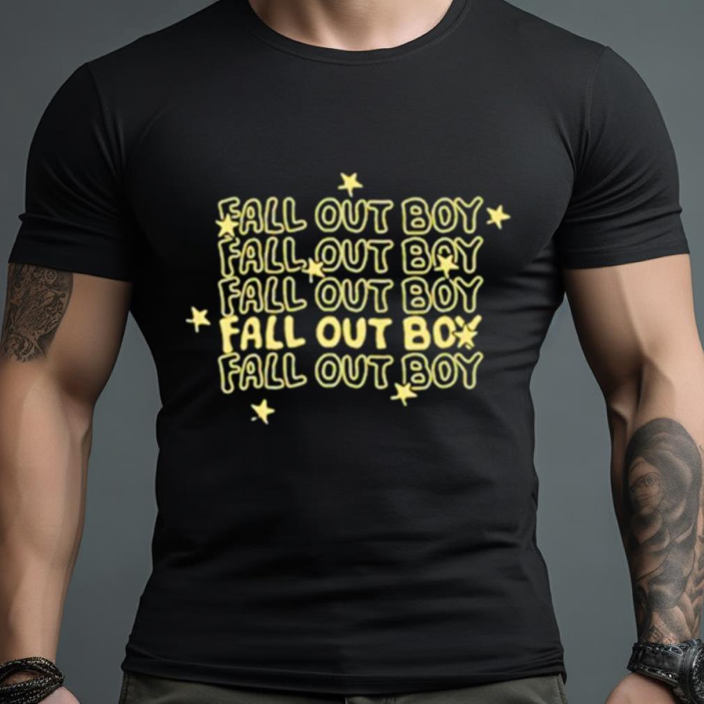 Ray Fall Out Boy Repeat Logo Shirt
