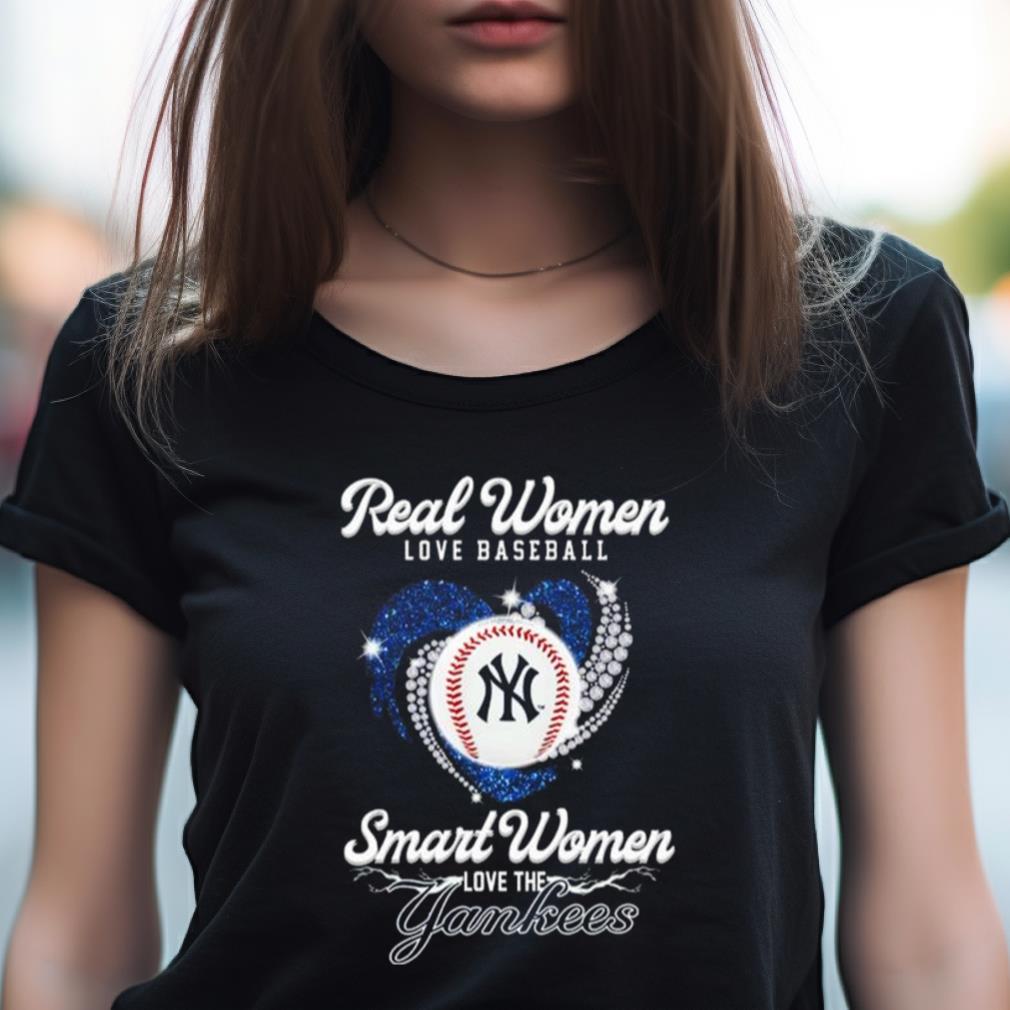 Real Women Love Baseball Smart Women Love The New York Yankees 2023 Heart Diamond Shirt Real Women Love Baseball Smart Women Love The New York Yankees 2023 Heart Diamond Shirt
