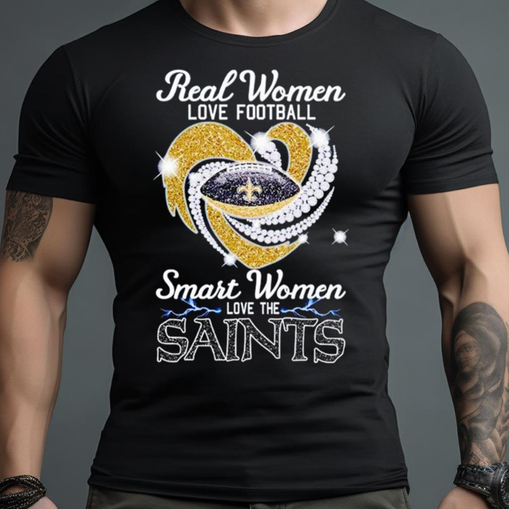 Real Women Love Baseball Smart Women Love The Saints 2023 Shirt