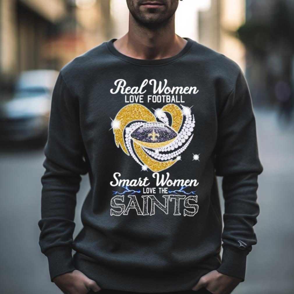 Real Women Love Baseball Smart Women Love The Saints 2023 Shirt