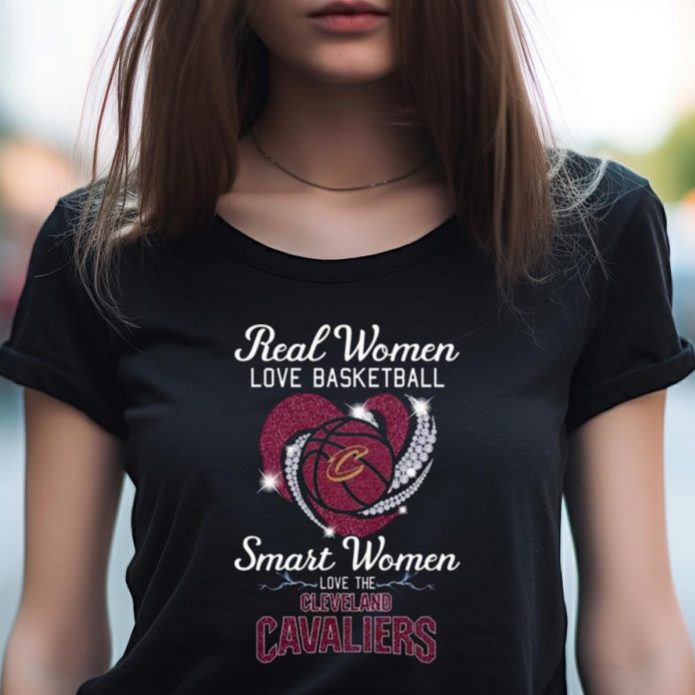 Real Women Love Basketball Smart Women Love The Cleveland Cavaliers Heart Diamond 2023 Shirt Real Women Love Basketball Smart Women Love The Cleveland Cavaliers Heart Diamond 2023 Shirt