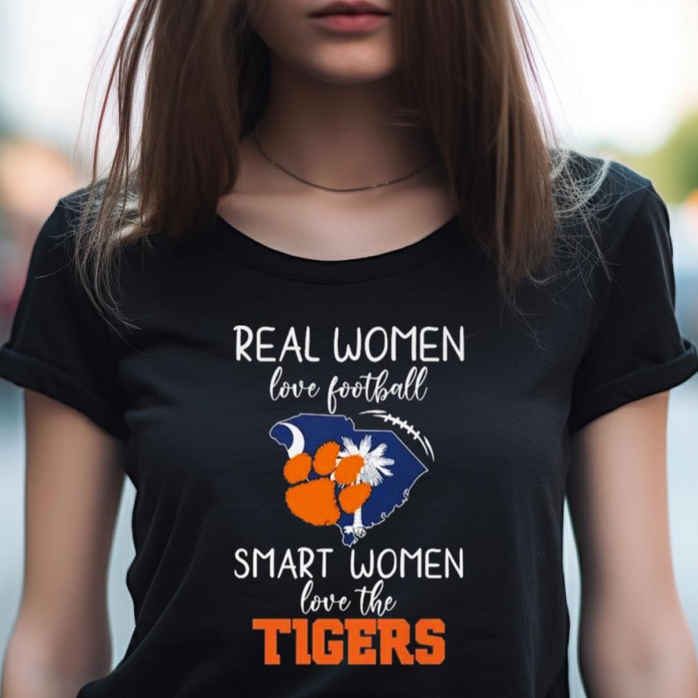 Real Women Love Football Smart Women Love The Clemson Tigers Map 2023 Shirt Real Women Love Football Smart Women Love The Clemson Tigers Map 2023 Shirt