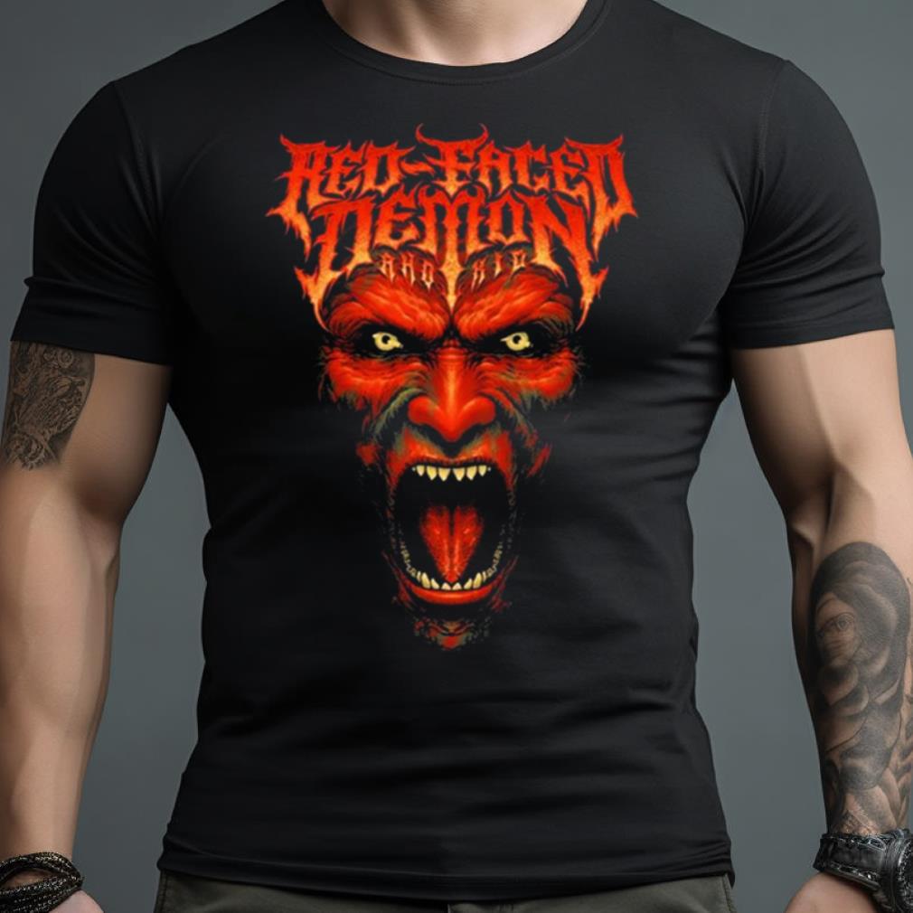Red Faced Demon And Kid Shirt