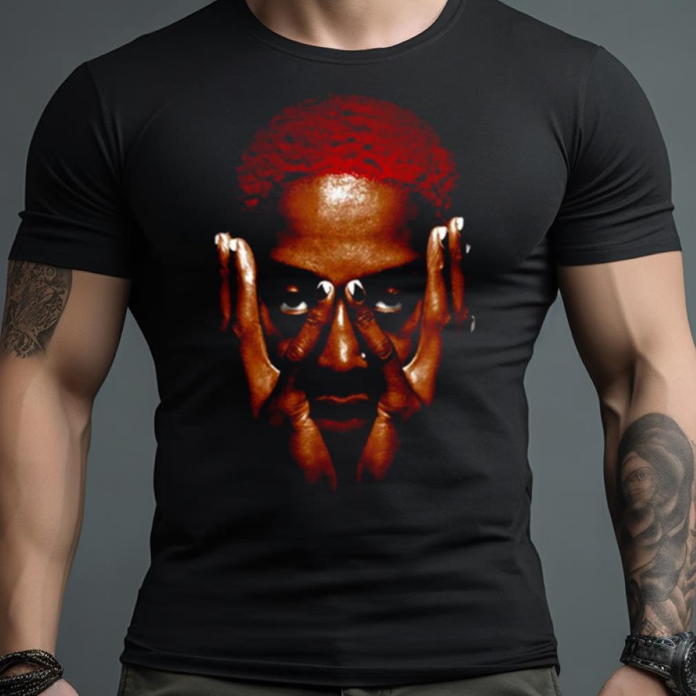 Red Rare Dennis Rodman Shirt