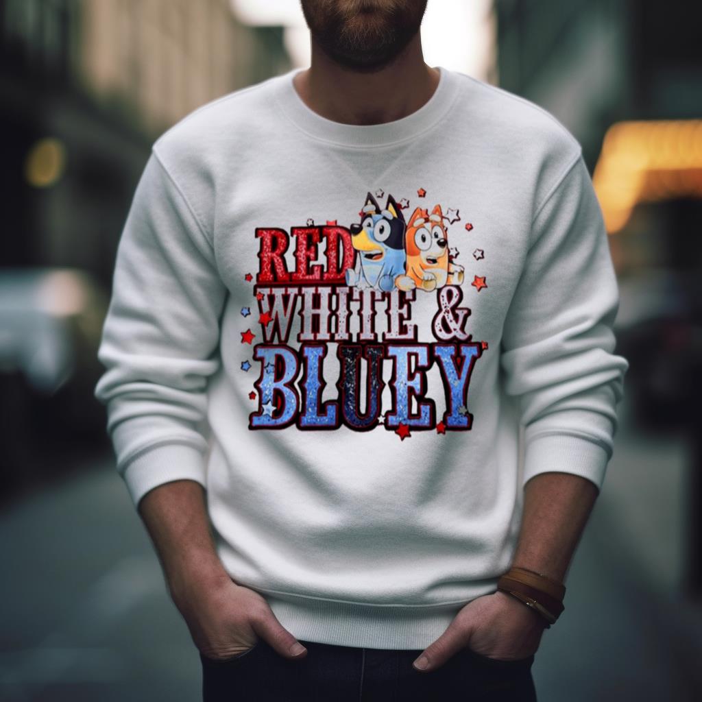 Red White Bluey Shirt