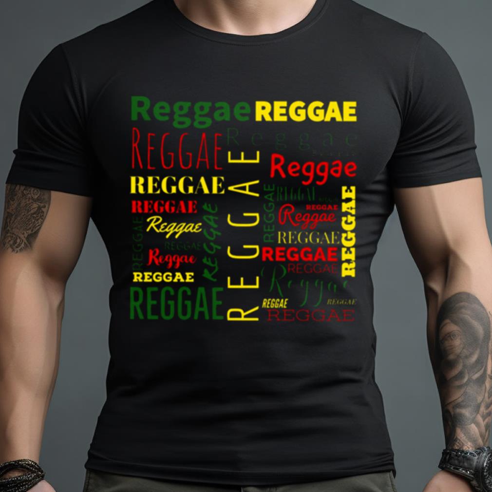 Reggae In Letters Damian Marley Shirt