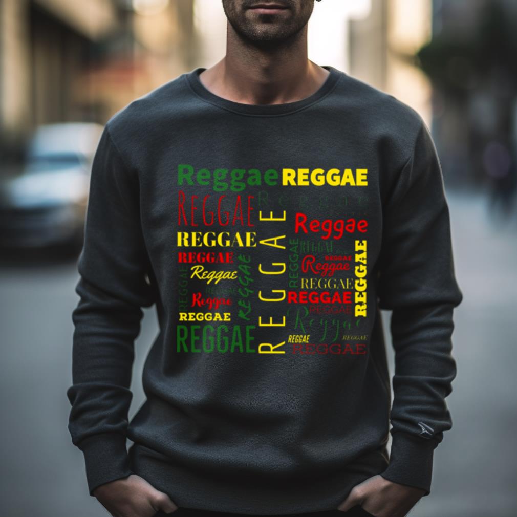 Reggae In Letters Damian Marley Shirt