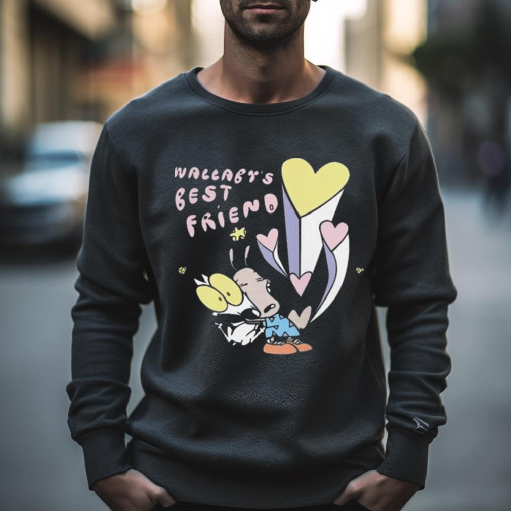 Rocko’S Modern Life Wallaby’S Best Friend Triblend T Shirt