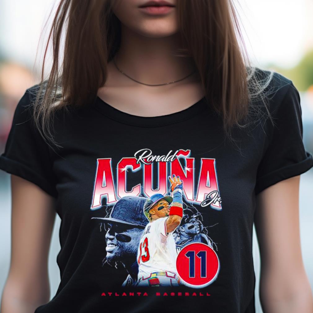 Ronald Acua Jr. Atlanta Baseball Lightning Shirt