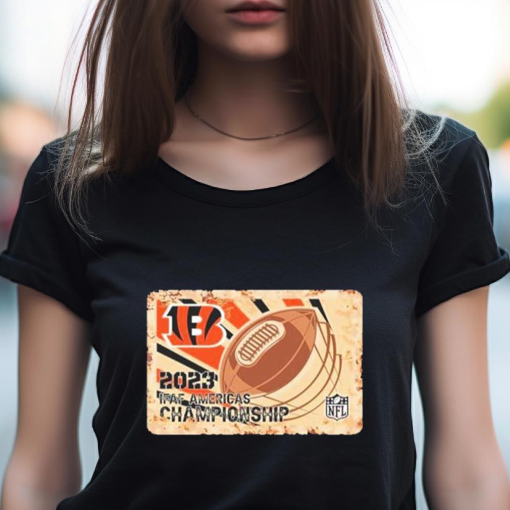 Rusty Metal Cincinnati Bengals 2023 Ifaf Americas Championship Nfl Logo Shirt Rusty Metal Cincinnati Bengals 2023 Ifaf Americas Championship Nfl Logo Shirt