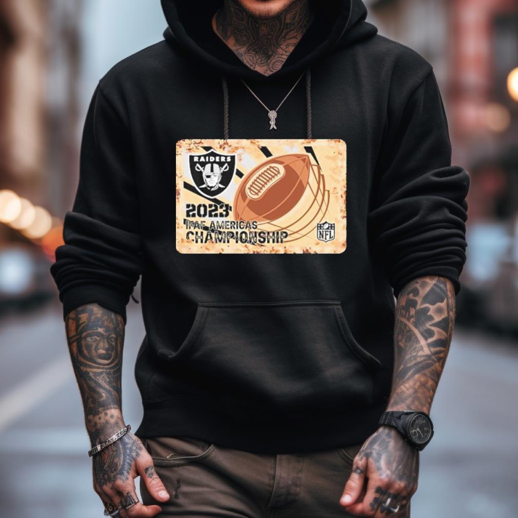 Rusty Metal Las Vegas Raiders 2023 Ifaf Americas Championship Nfl Logo Shirt Rusty Metal Las Vegas Raiders 2023 Ifaf Americas Championship Nfl Logo Shirt