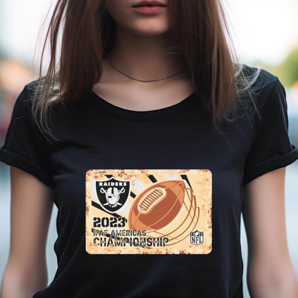 Rusty Metal Las Vegas Raiders 2023 Ifaf Americas Championship Nfl Logo Shirt Rusty Metal Las Vegas Raiders 2023 Ifaf Americas Championship Nfl Logo Shirt