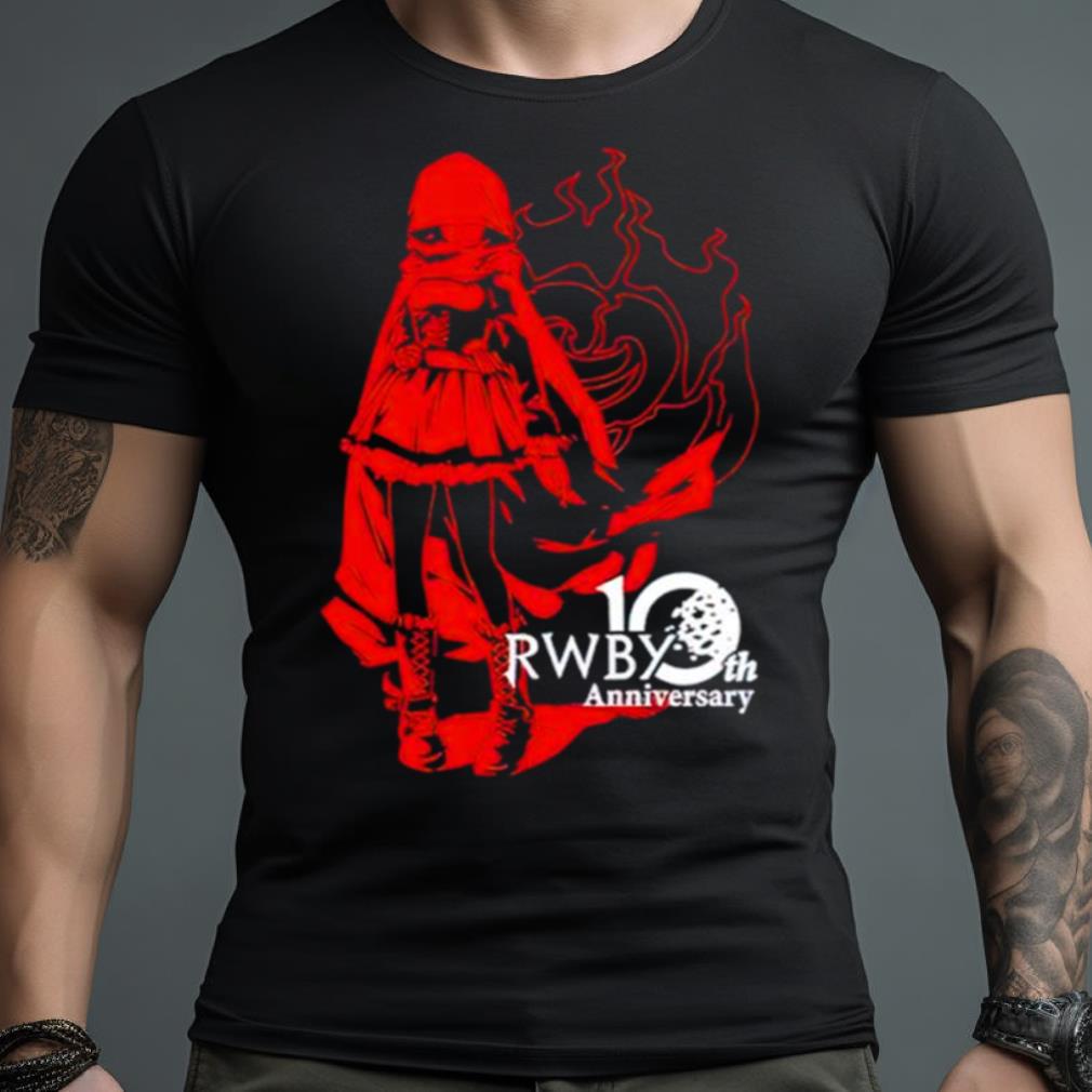 Rwby 10Th Anniversary Shirt
